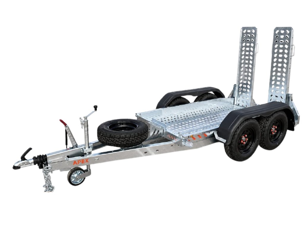 Apex 2.7 tonne plant trailer for hire in Perth