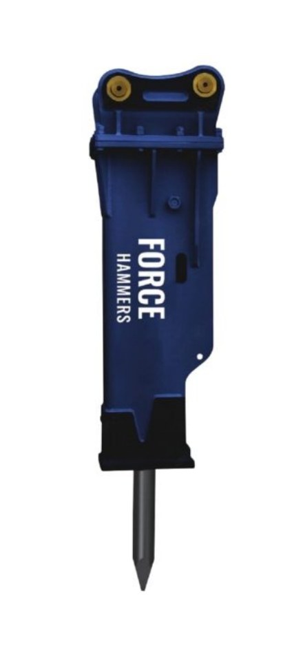 Force Hammers RS200 hydraulic rock breaker for 1.2-3T excavators, for hire in Perth